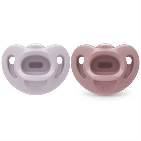 First Choice Soft napp Purple/Red 0-6 mån